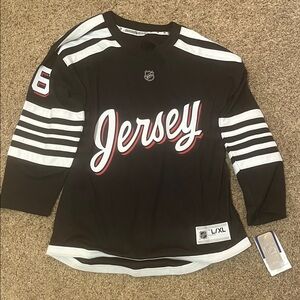 Jack Hughes youth jersey